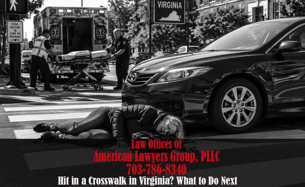Hit in a Crosswalk in Virginia?