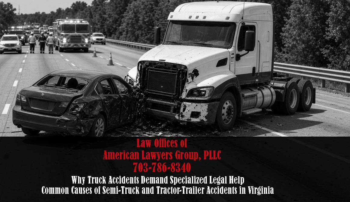 Lawyer for Semi Truck Accident in Virginia